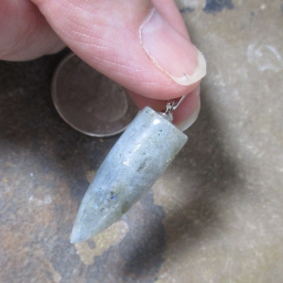 Jewelry - 1629 Labradorite magic bullet pendant necklace Jewelry - 1629 Labradorite magic bullet pendant necklace